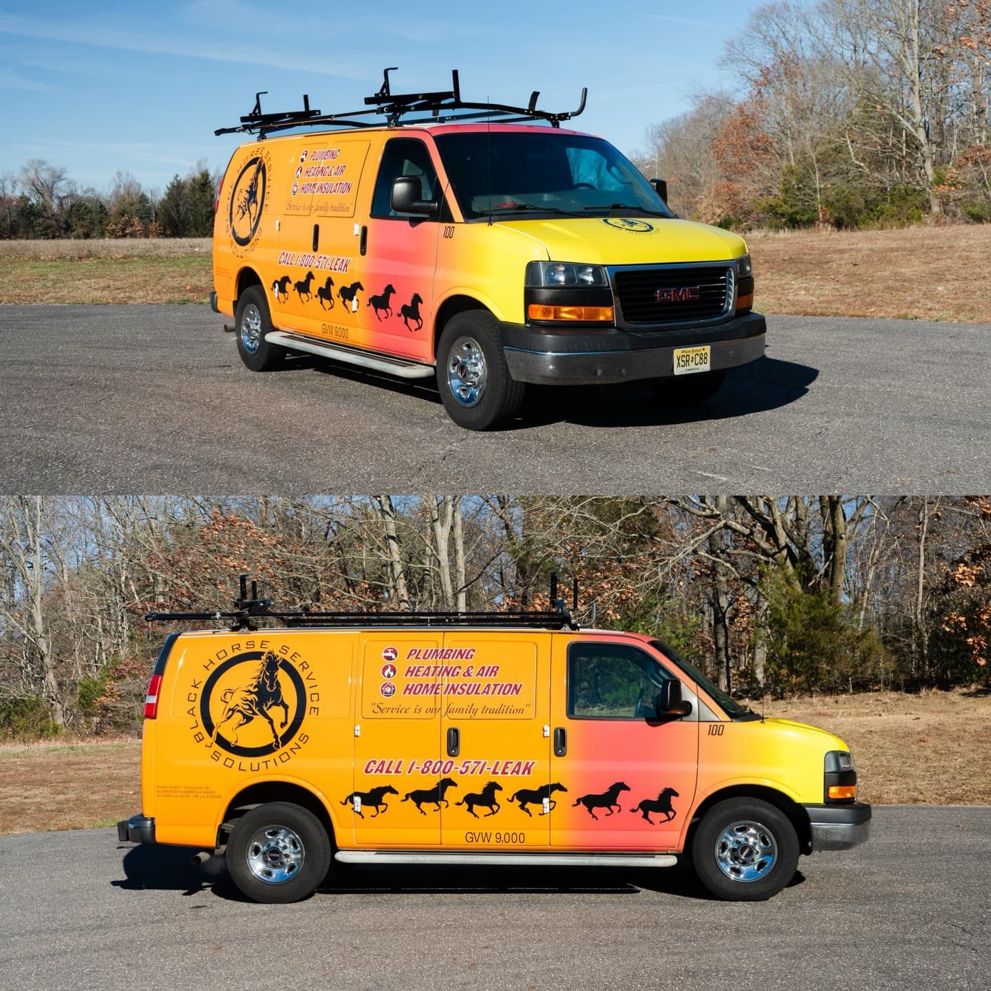 GMC Savana Fleet Wrap